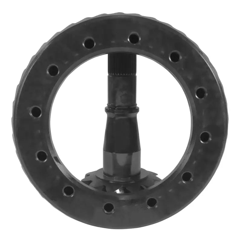 Yukon Gear high performance 3.73 ratio gear set with black rubber grip ring