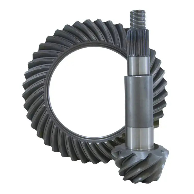 Spiral bevel gear set from Yukon Gear High for Dana 60 reverse rotation 5.38 ratio