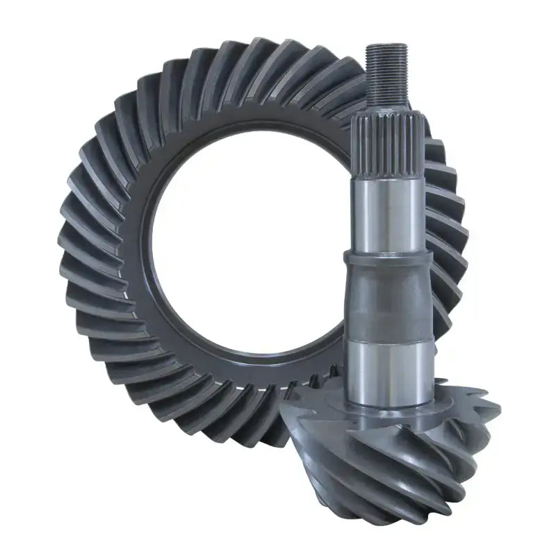 Spiral bevel gear set from Yukon Gear High for Ford 8.8in with 4.11 ratio