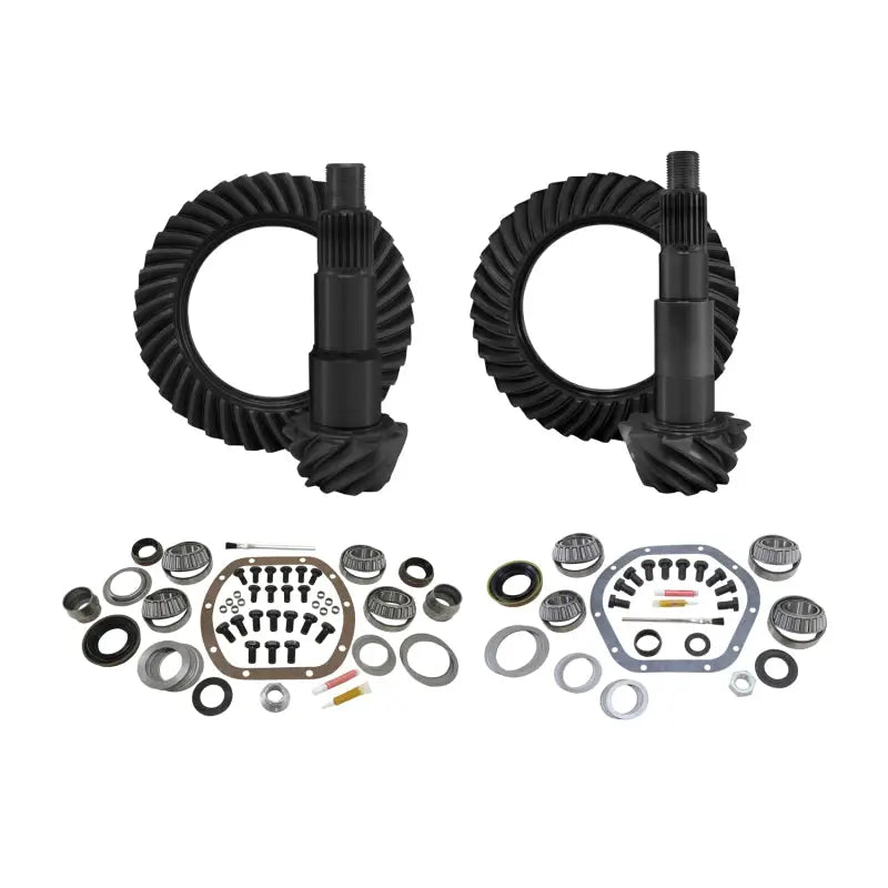 Yukon Gear & Axle YGK014 Yukon Gear Gear & Install Kit Package For Jeep JK (Non-Rubicon) in a 5.13 Ratio