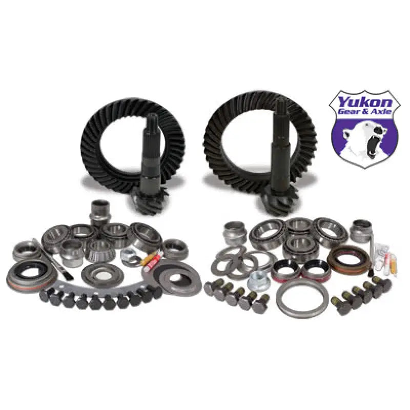 Yukon Gear & Axle YGK014 Yukon Gear Gear & Install Kit Package For Jeep JK (Non-Rubicon) in a 5.13 Ratio