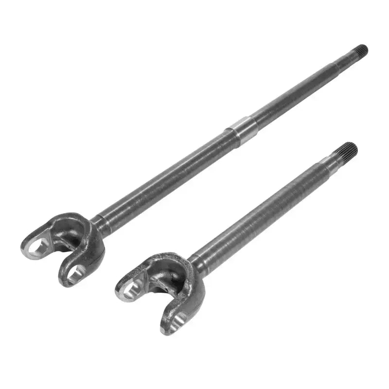 Yukon Gear Jeep JK Rubicon D44 gear kit package with metal axle shafts and U-joint yokes