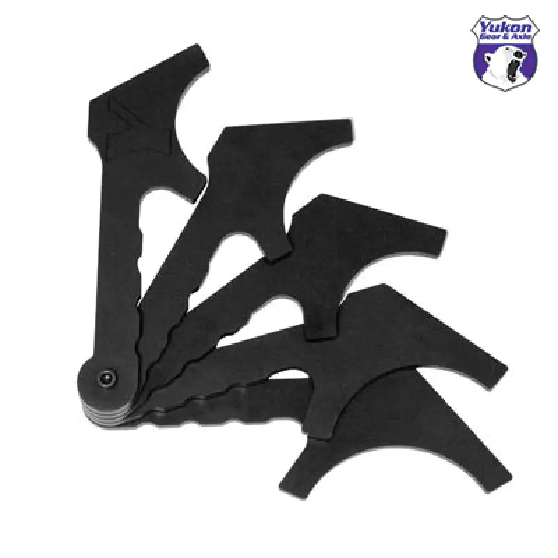 Black metal shim set for Yukon Gear Multi-Shim Driver perfect for gear work