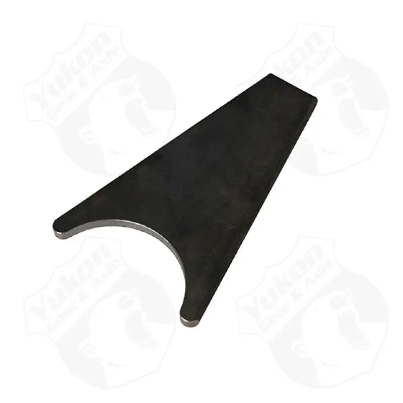 Dark metal bracket with curved end for Yukon Gear Multi-Shim Driver tool