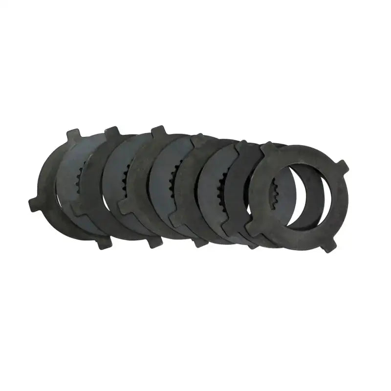 Stack of clutch plates from Yukon Gear Replacement Clutch Set for Dana 44 Powr Lok