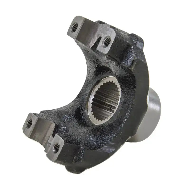 Black metal Yukon Gear replacement yoke with splined center for Dana 60/70 U-joint