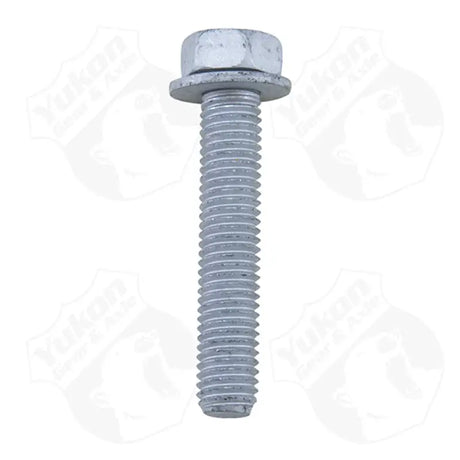 Silver-colored Yukon Gear axle bolt with flanged head for GM 10.5ft 14 Bolt trucks