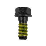 Black Bolt with yellow thread sealant for Yukon Gear replacement axle bolt in GM trucks
