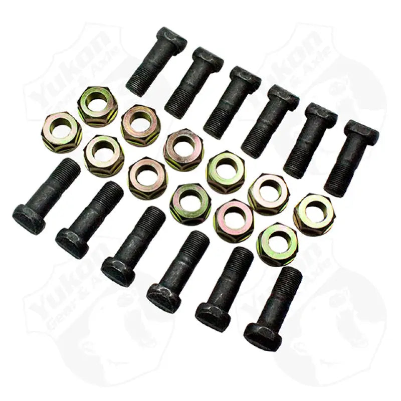 Yukon Gear ring gear bolt set with bolts and nuts for Toyota Landcruiser