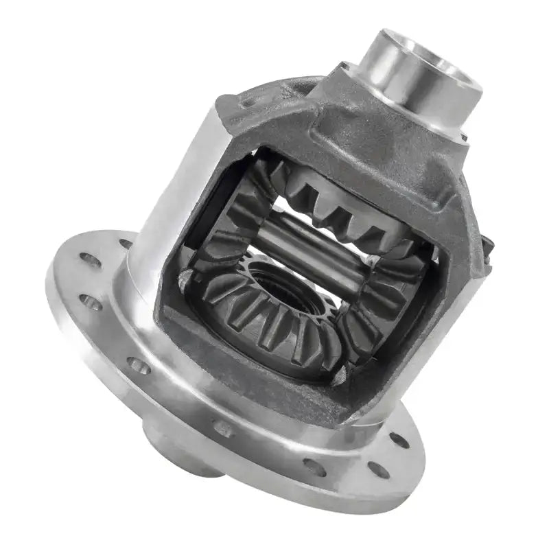 Cutaway differential gear assembly in Yukon Gear Standard open carrier case for GM 9.5in & 9.25in IFS