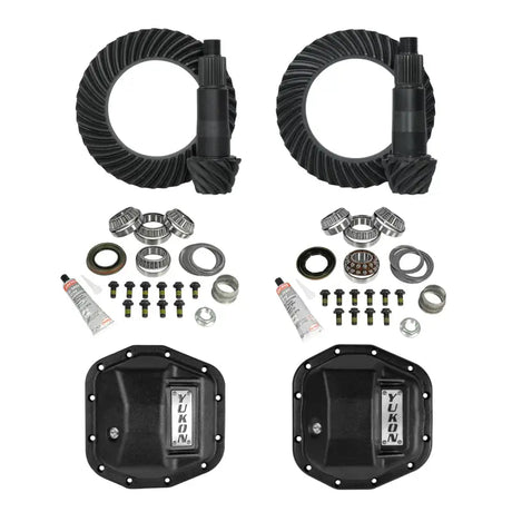 Yukon Stage 2 Jeep JL/JT Re-Gear Kit w/Covers & D44 Front Rear in a 5.13 Ratio - Truck Automotive
