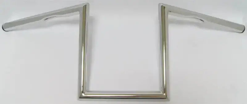 Chrome motorcycle handlebars with inch dimpled design for RV parts & accessories