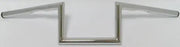 Chrome motorcycle handlebars for RV parts & accessories, inch dimpled and 6 inch chrome Z Bar One Inch Dimpled