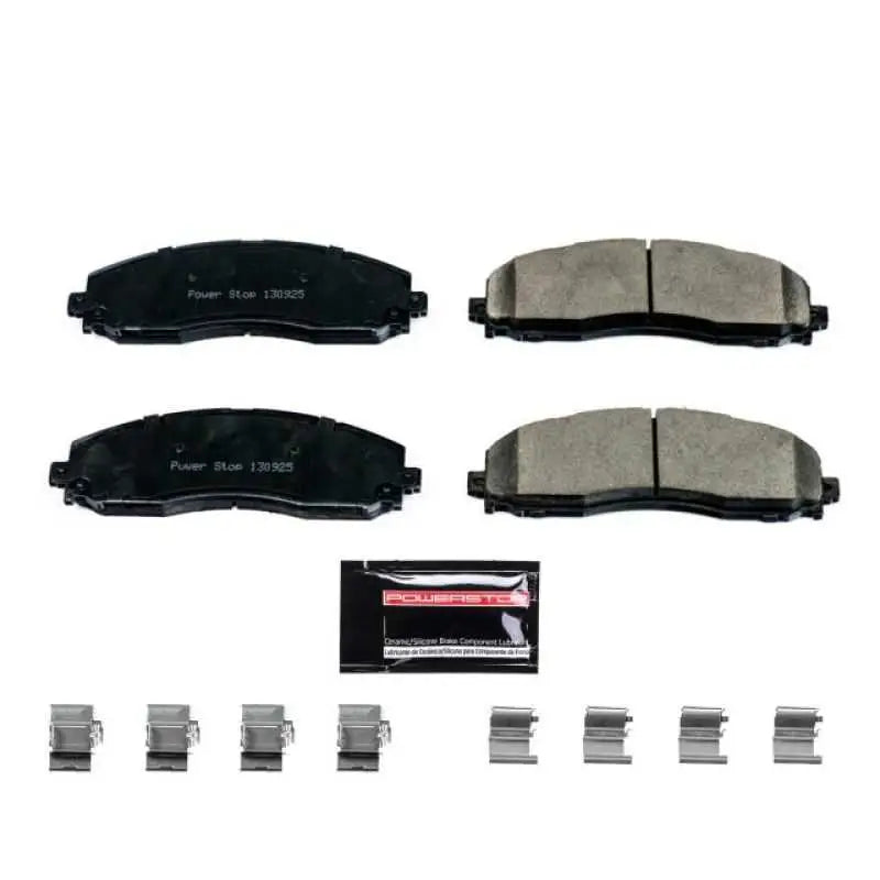 PowerStop Z23-1691 Power Stop 13-19 Ford F-250 Super Duty Rear Z23 Evolution Sport Brake Pads w/Hardware