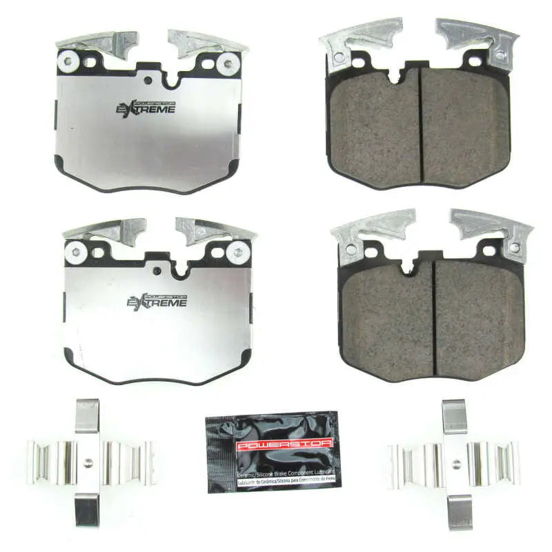 PowerStop Z26-1867 Z26-1867 Power Stop 2019 BMW 330i Front Z26 Extreme Street Brake Pads w/Hardware