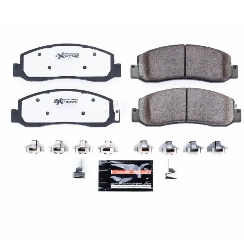 PowerStop Z36-1333 Z36-1333 Power Stop 08-11 Ford F-250 Super Duty Front Z36 Truck & Tow Brake Pads w/Hardware