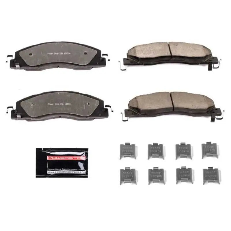 PowerStop Z36-1399 Power Stop 09-10 Dodge Ram 2500 Front Z36 Truck & Tow Brake Pads w/Hardware