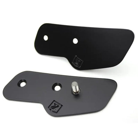 Black Z365401-BK2 T-Rex A Pillar Guard designed for custom fit and rugged elegance, featuring sturdy construction and easy installation.