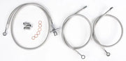 Z400-2F-2 Brakeline Frt 2 Line Suz Std + 2 - Front Brake Kit