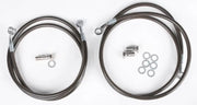 Z400-2F-2SMOKE Brakeline Frt 2 Line Suz Smk + 2 - Front Brake Kit