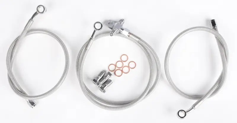 Z400-F Brakeline Front 3 Line Suz Std - Brake Kit