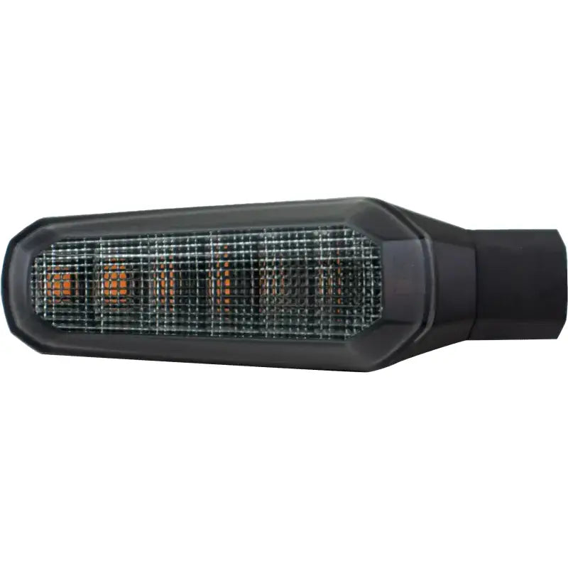 Black motorcycle turn signal with smoke lens for Z5 Led Turn Signals Pair, perfect rv & truck parts