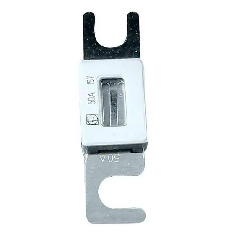 50 amp automotive fuse shown as ZE050 Vetus Strip Fuse C20 for vehicle safety