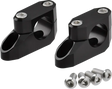 ZETA ZE53-06261 Offset Handlebar Riser Kit 20mm 26mm 22.2/28.6mm Black