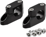 ZETA ZE53-06261 Offset Handlebar Riser Kit 20mm 26mm 22.2/28.6mm Black
