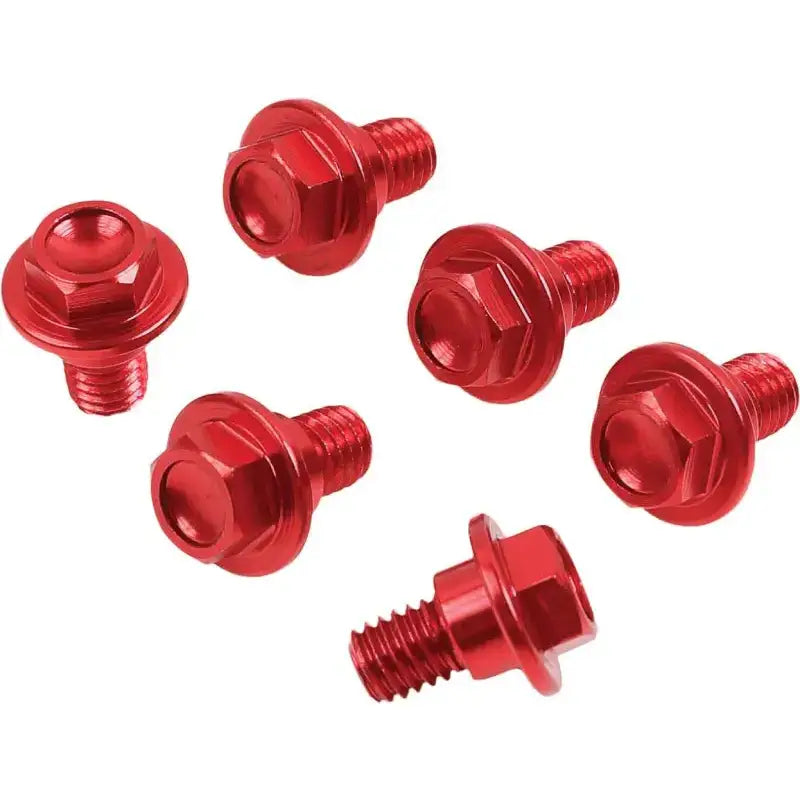 ZE88-9302 Fork Guard Bolt Suz Red