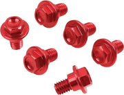 ZE88-9302 Fork Guard Bolt Suz Red