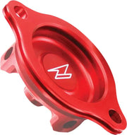 ZE90-1023 Oil Filter Cover Red