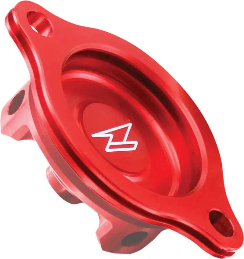 ZE90-1023 Oil Filter Cover Red
