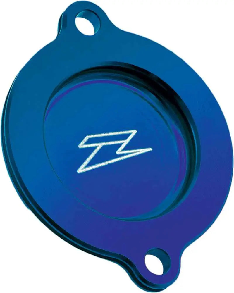 ZE90-1362 Oil Filter Cover Blue