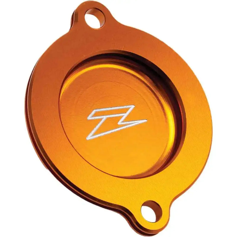 ZE90-1447 Oil Filter Cover Orange