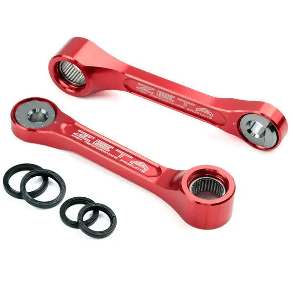 Zeta Adjustable Lowering Link Suspension ZE56-01042 - Red