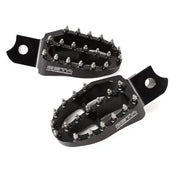 Zeta Aluminum Footpegs Foot Controls ZE93-1100 - Black