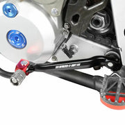 Zeta Revolver Tip Shift Lever Foot Controls ZE90-3142 - Red Levers KLX300