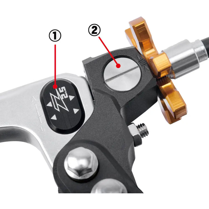 Zeta Ultra Light Clutch Assembly Levers ZE43-5001 - Perch 3-Finger
