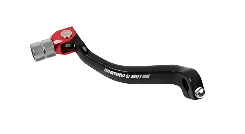 Black and red Zeta ZE90-3242 Revolver Shift Lever for motorcycle shift lever upgrade