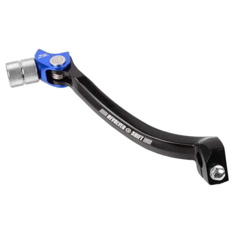 Black and blue revolver shift levers for Yamaha Zeta ZE90-3356 shift levers style