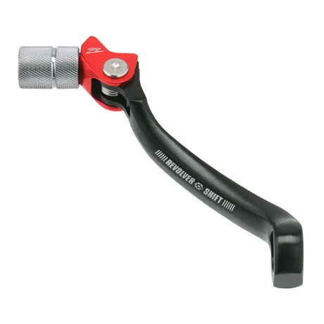 Black and red Revolver Shift Lever Gas Red for Zeta ZE90-3412 motorcycle upgrade