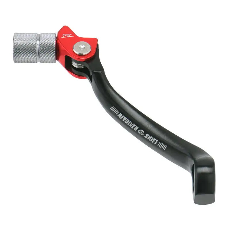 Black and red Zeta ZE90-3412 Revolver Shift Lever Gas Red for motorcycle gear shift