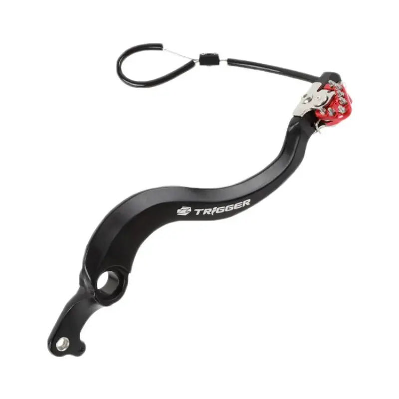 Zeta ZE90-7022 Trigger Brake Pedal Red Hon - Foot Controls