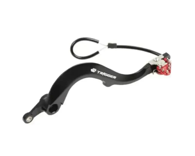 Black motorcycle clutch lever for Zeta ZE90-7122 Trigger Brake Pedal Red Kaw