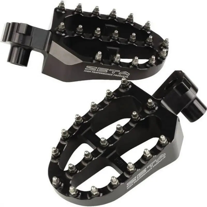 Zeta ZE93-1620 Aluminum Footpegs Black - Foot Controls