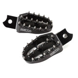 Zeta ZE93-1810 Aluminum Footpegs Black - Foot Controls