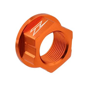 Axle Nut  M22X30-P1.5 H17 Orange