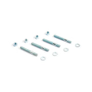 Cometic Carburetor Studs 2 1/2in Zinc Plated - Set of 4 With Washers and Nuts - Cometic Gasket