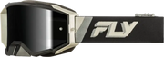 Zone Elite Goggle Black/Grey W/ Black Mirror/Smoke Lens - FLY RACING